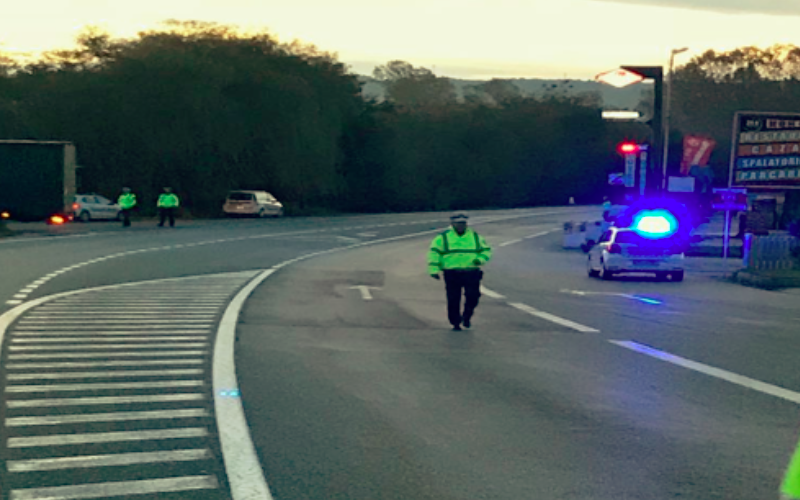 șofer mort de beat prins în trafic pe valea oltului. alcoolemie de 0,98