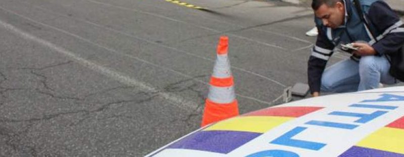 pieton accidentat la mediaș. era pe carosabil