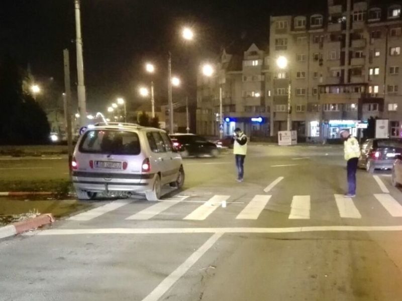foto – accident pe coposu. femeie lovită pe trecerea de pietoni