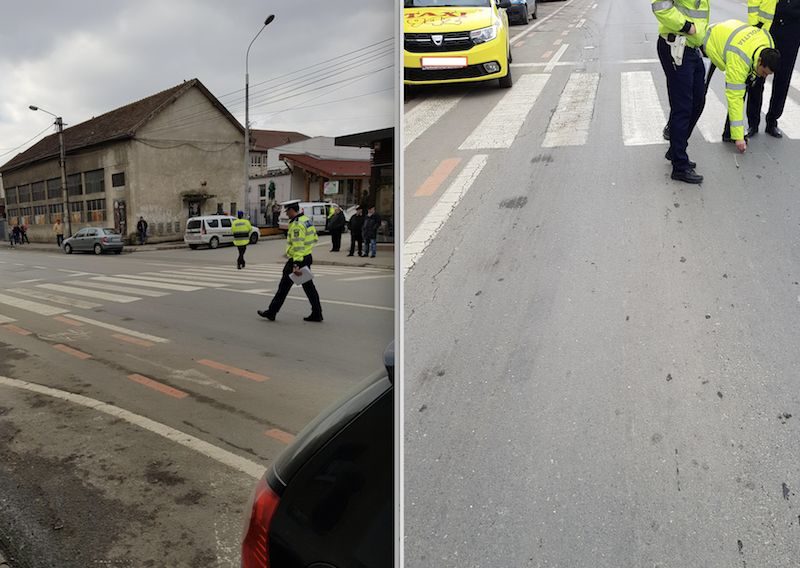 șoferul taxiului care a acroșat doi copii în sibiu: ''nu erau pe trecerea de pietoni!'