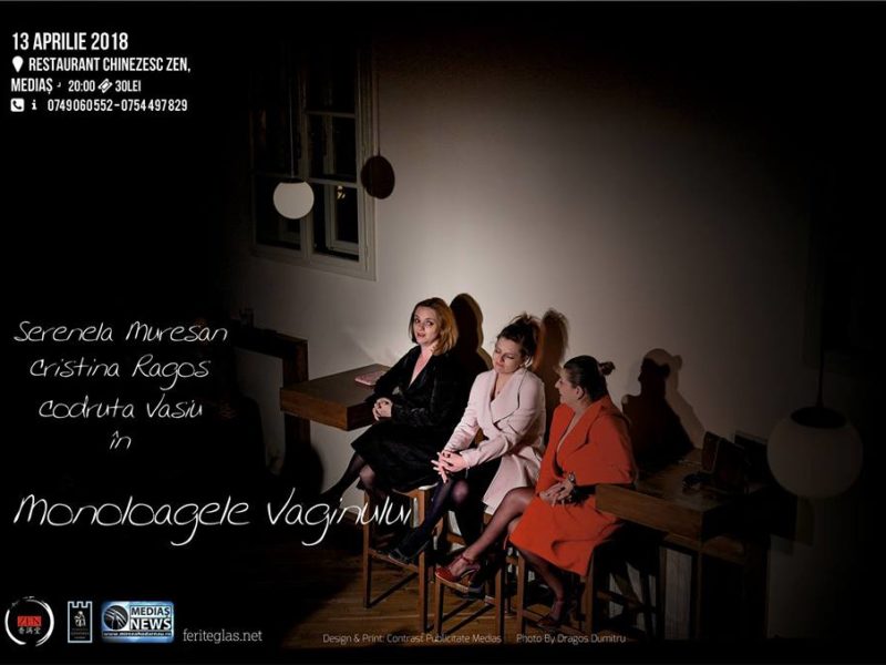 video - eveniment unic la mediaș.” monoloagele vaginului” eveniment dedicat doar femeilor