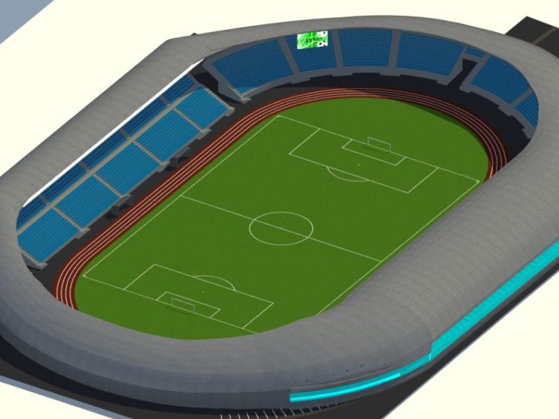 video foto – modernizarea stadionului municipal. vom avea o super arenă cu 19.000 de locuri