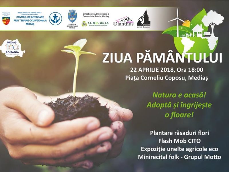 ziua internațională a pământului va fi marcată și la mediaș