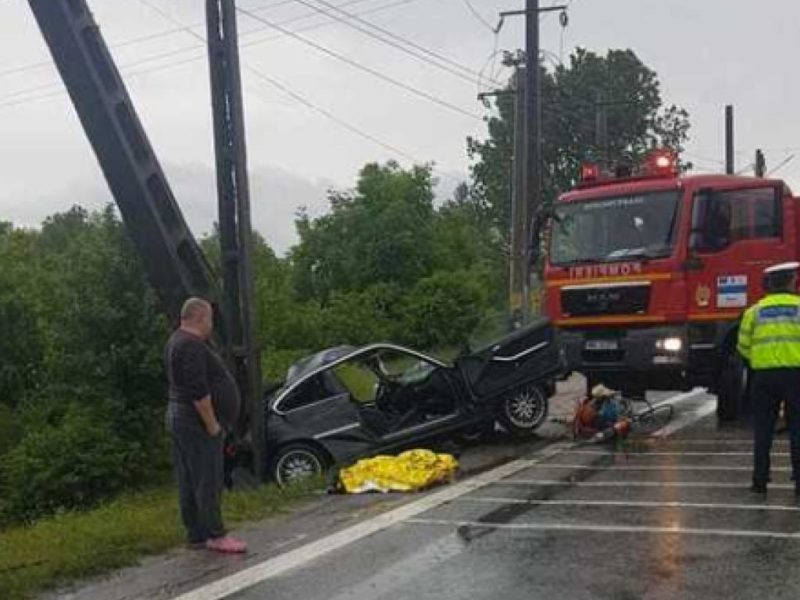 foto - accident rutier pe valea oltului. o femeie a murit