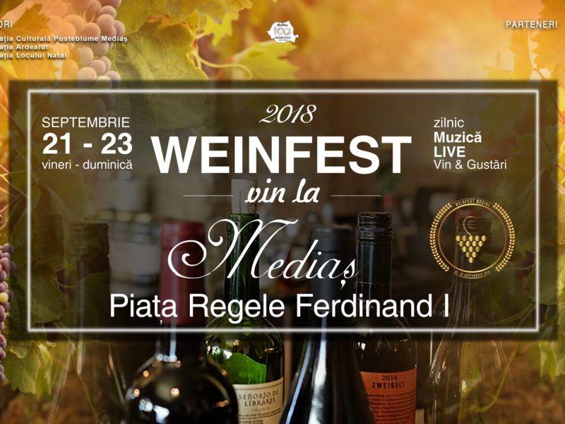 trei zile de weinfest la mediaș - cea mai mare sărbătoare a toamnei