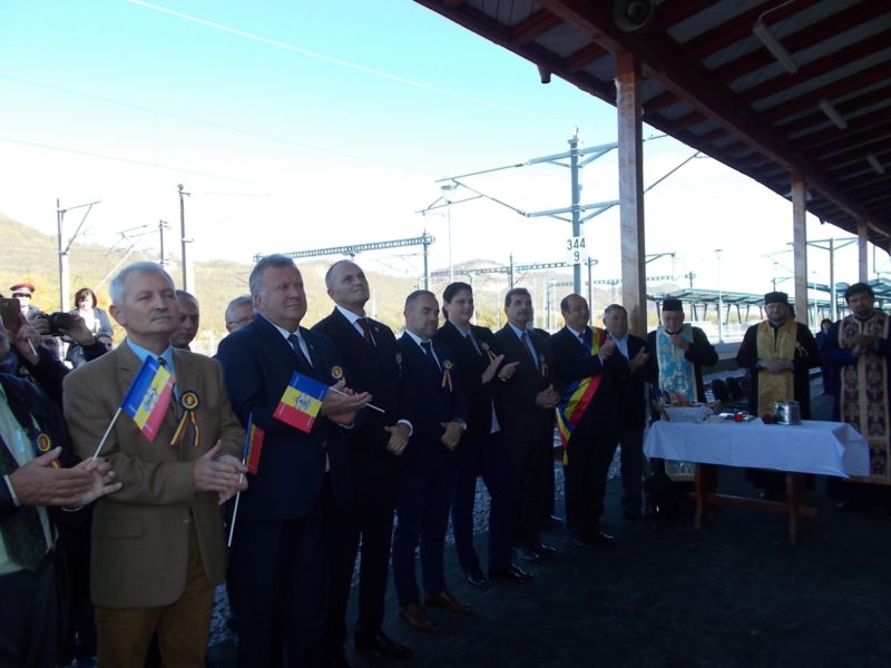 foto - momente emoționante la un evenimente dedicat centenarului marii uniri, la copșa mică