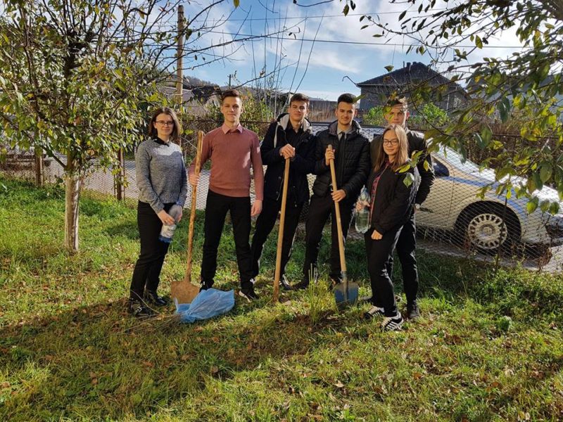 foto - ziua verde a eco-școlilor marcată și de elevii de la liceul” axente sever” mediaș