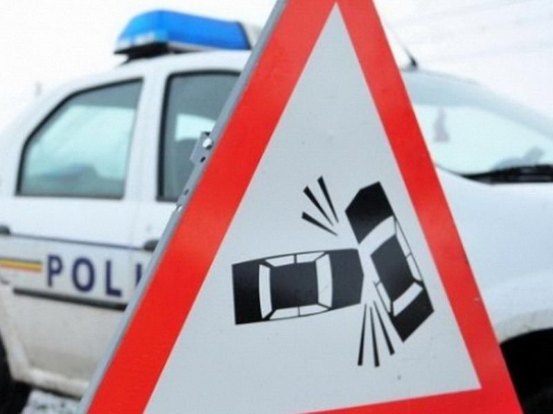 accident pe dn14 la ieșire din sibiu spre mediaș