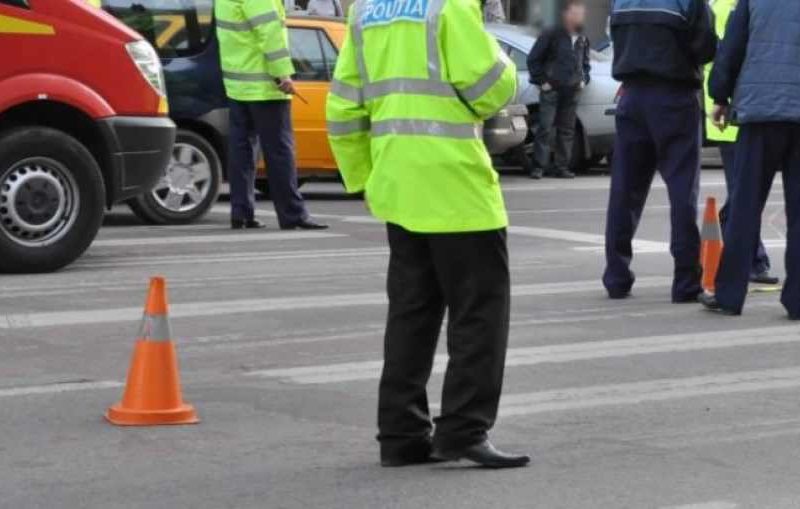 accident pe dn14 la târnava - o persoană rănită