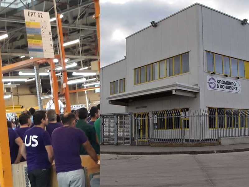 protest spontan la kromberg schubert din cauza primelor de crăciun