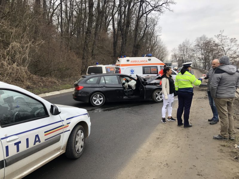 foto video accident grav la ieșire din mediaș. trei persoane rănite
