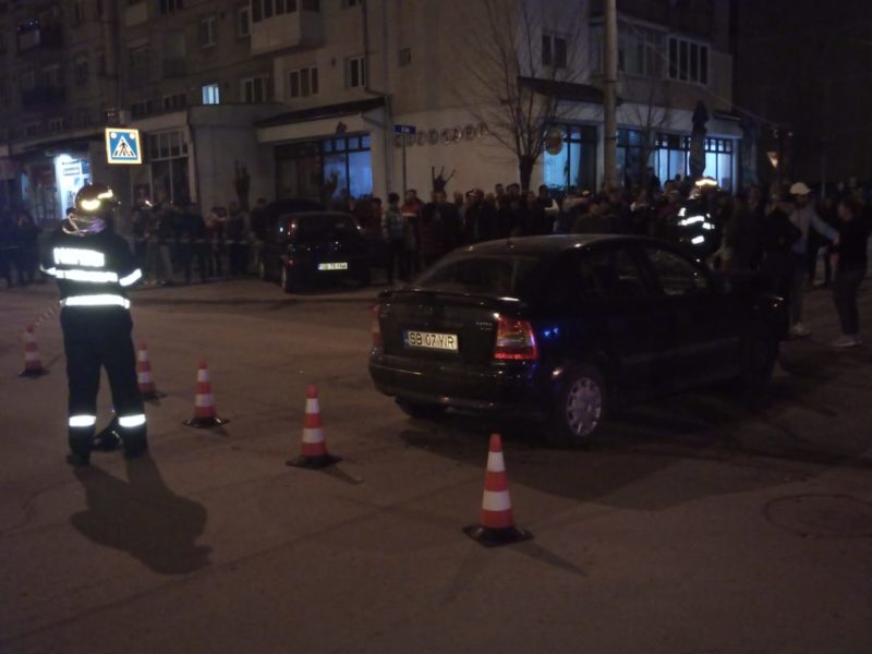 foto accident grav la mediaș. trei persoane rănite