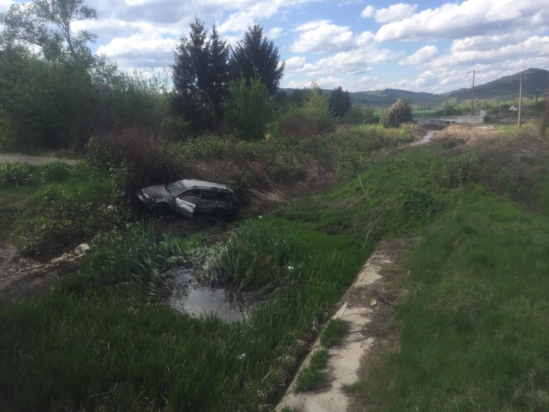 foto accident la ieșire din mediaș spre buzd