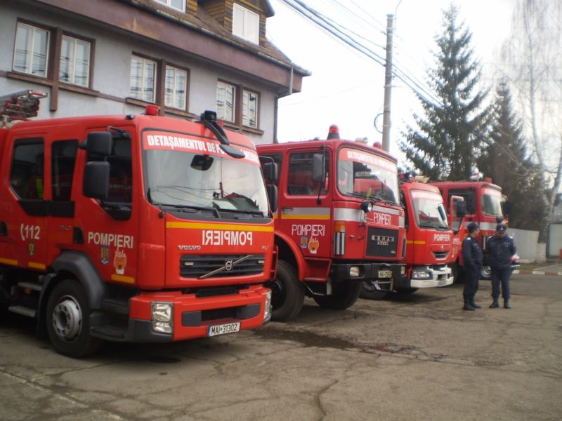 exercițiu de amploare al isu sibiu, luni, la primăria mediaș