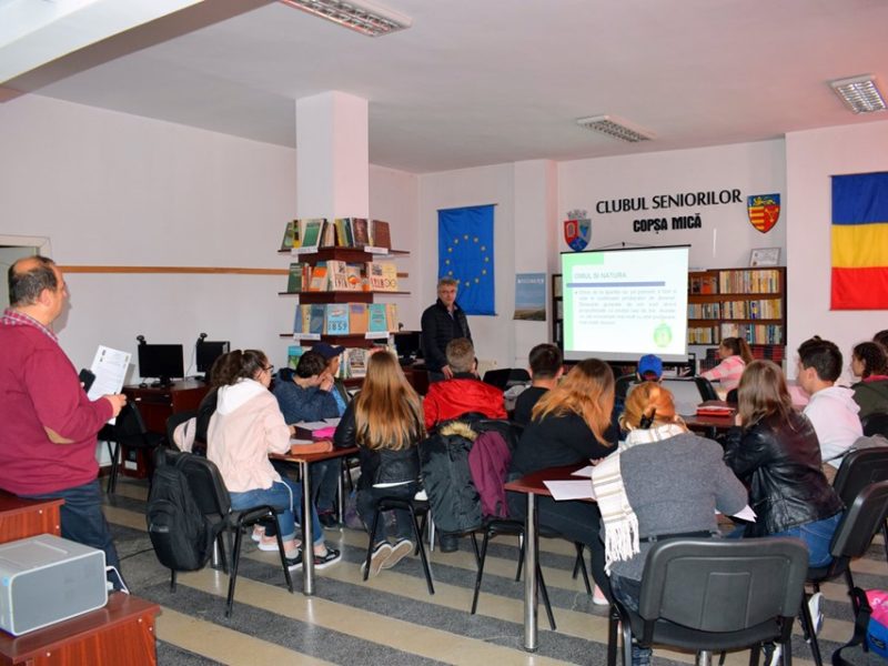 foto programul ”eu selectez” încheiat cu succes la copșa mică