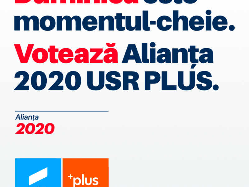 alianța 2020 usr plus îți dă 3 motive să o votezi duminică, 26 mai