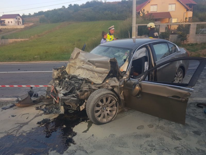 foto accident grav pe dn 14, la sura mare. o persoana a murit