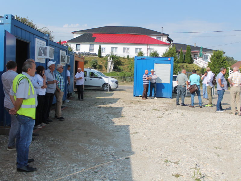foto au început lucrările de modernizare la dj141 mediaș - bârghiș