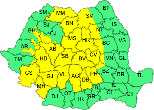 Avertizare meteo: Cod galben si portocaliu de vreme rea în județul Sibiu 2 avertizare meteo: cod galben si portocaliu de vreme rea în județul sibiu