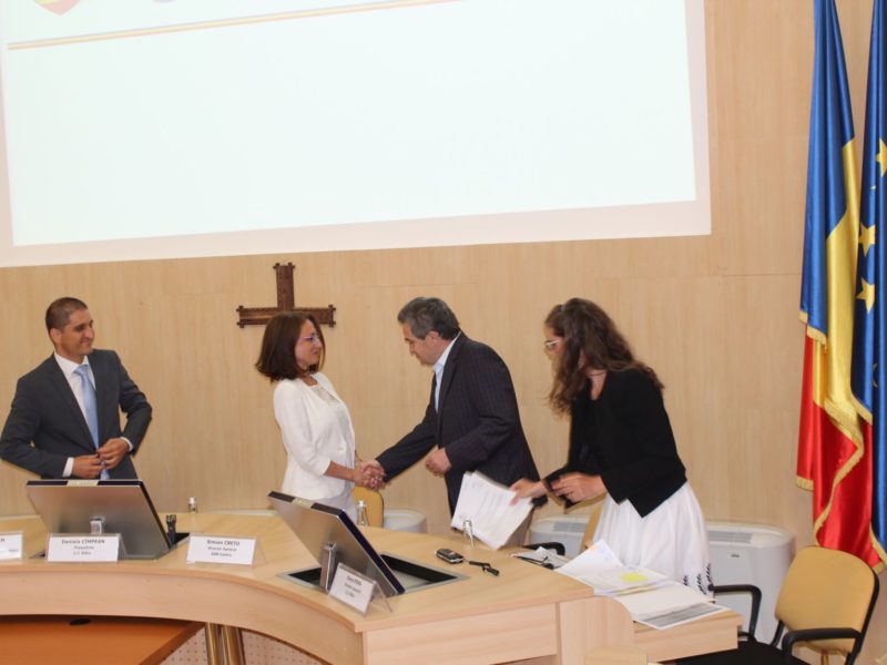 foto cj sibiu a semnat cel de-al treilea contract de finanțare cu fonduri europene pentru spitalul de pneumoftiziologie sibiu