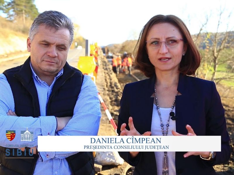 treaba merge ceas la reabilitarea cu bani ue a drumului județean dj 141 mediaș–bîrghiș