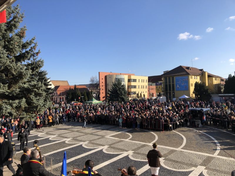 ziua națională a româniei, la mediaș - transmitem în direct