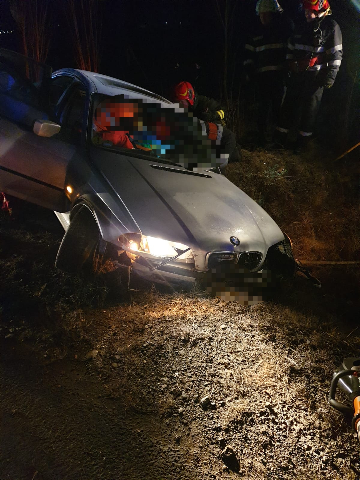 FOTO Accident între Copșa Mică și Târnava - O personă rănită 2 foto accident între copșa mică și târnava - o personă rănită
