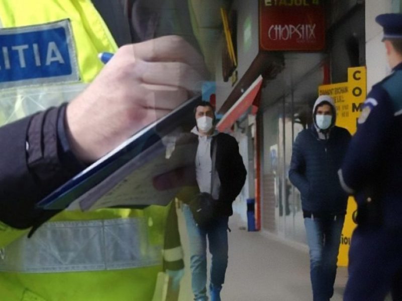 măștile la control - poliția locală mediaș a dat amenzi în weekend