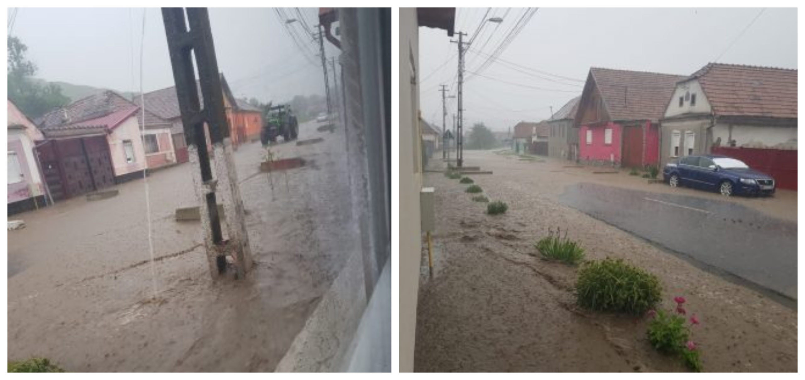 FOTO Rupere de nori la Mediaș - Străzi și locuințe înundate Târnava și Ighișul Nou 2 foto rupere de nori la mediaș - străzi și locuințe înundate târnava și ighișul nou