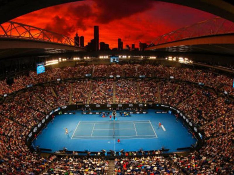 australian open se va desfășura cu până la 30 000 de spectatori în tribune pe parcursul unei zile de concurs