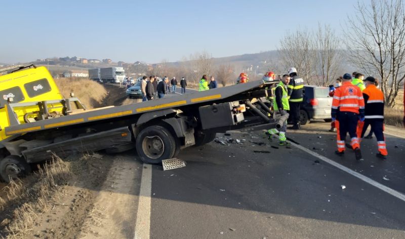 UPDATE FOTO Accident la Șura Mare - Trafic blocat 3 update foto accident la șura mare - trafic blocat