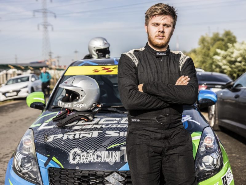 sibianul paul popa organizează o tombolă inedită - ai șansa de a fi copilot de raliu
