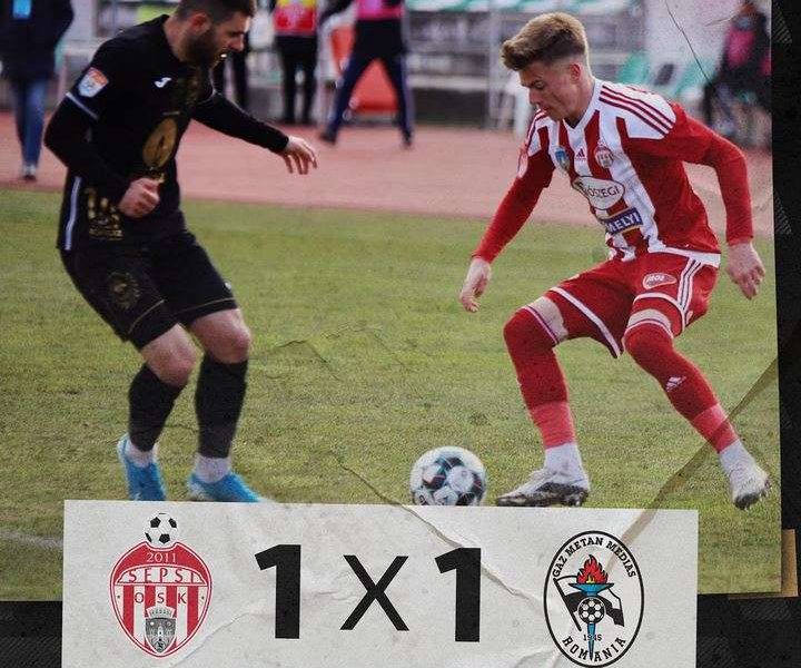 sepsi sfântu gheorghe - gaz metan mediaș 1-1