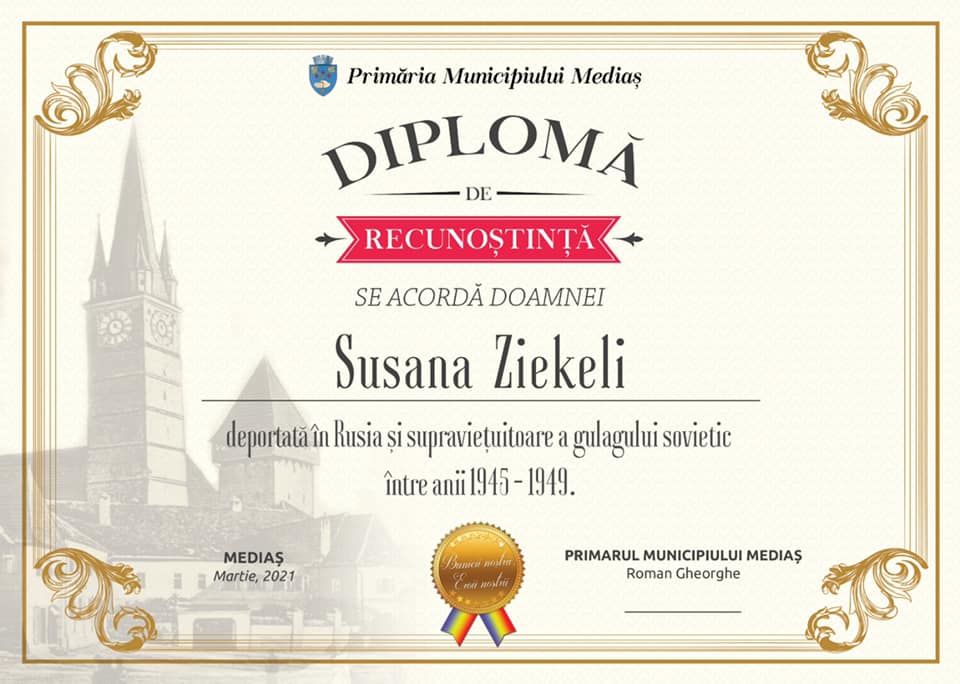 veterani de război, celebrați la mediaș - primarul le-a oferit diplome de recunoștință