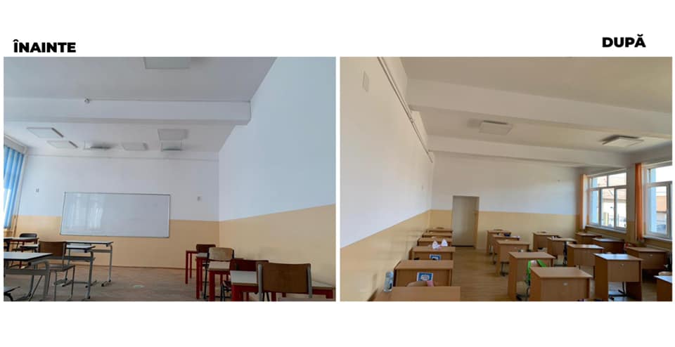 renovări la școala gimnazială nr.6 din mediaș - este de nerecunoscut