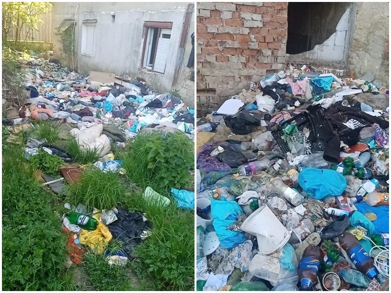 mormane de gunoi pe strada tineretului - primarul vrea să demoleze blocurile