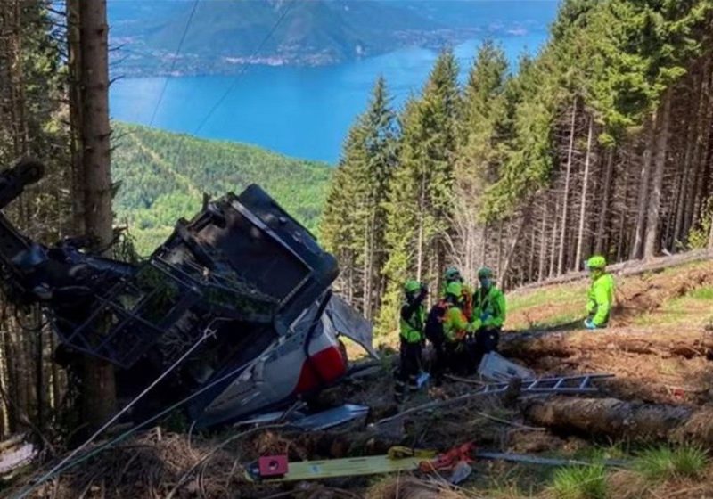 tragedie în italia. opt morți după prăbușirea unei cabine de teleferic