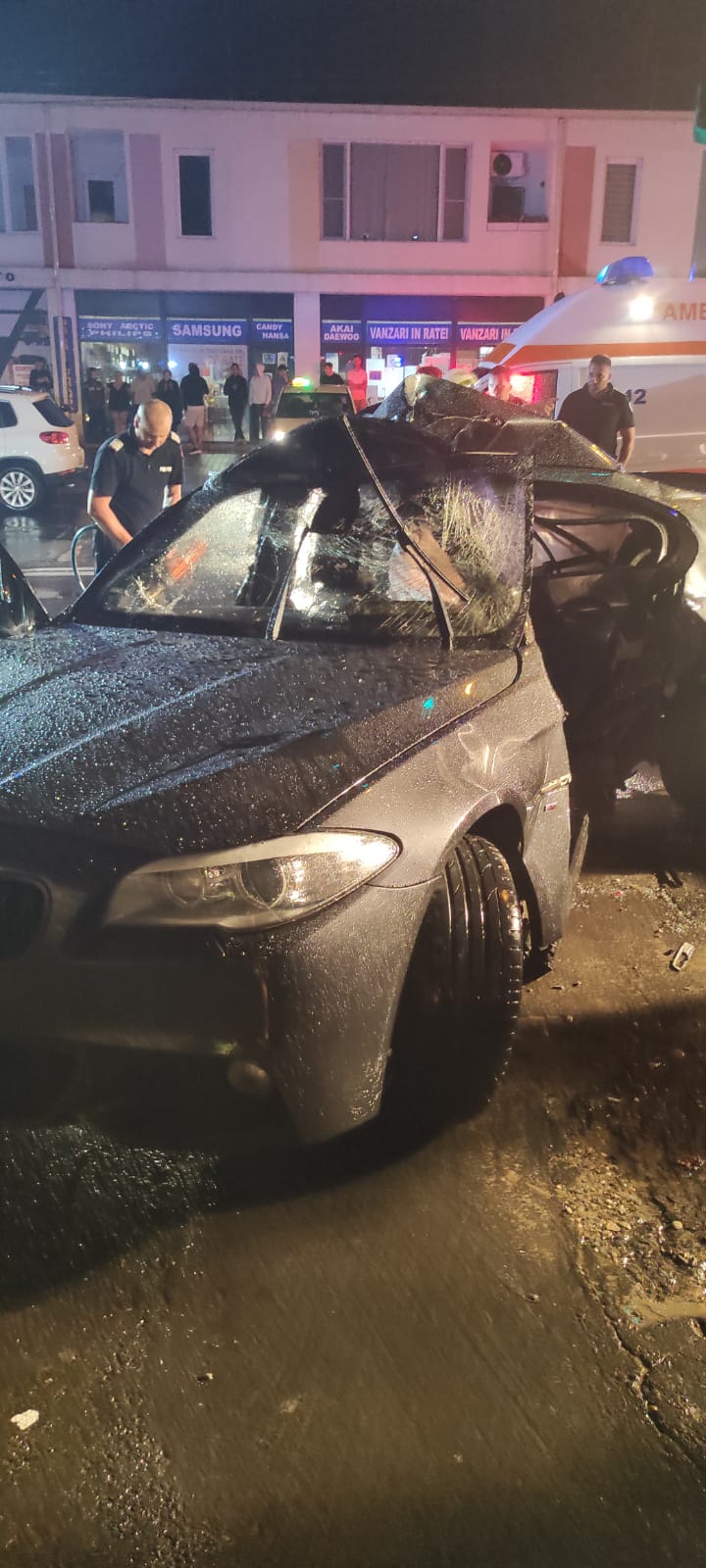 foto accident mortal pe șoseaua sibiului - victima, un tânăr de 22 de ani