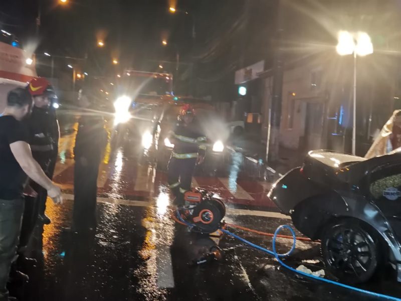 video imagini din primele minute de după accidentul mortal de pe șoseaua sibiului