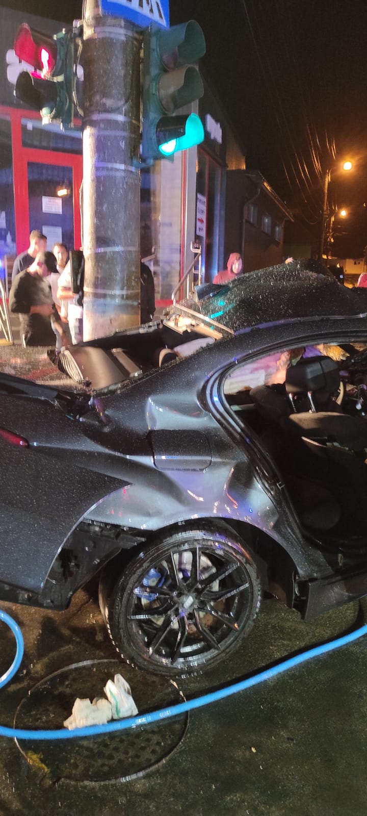 foto accident mortal pe șoseaua sibiului - victima, un tânăr de 22 de ani