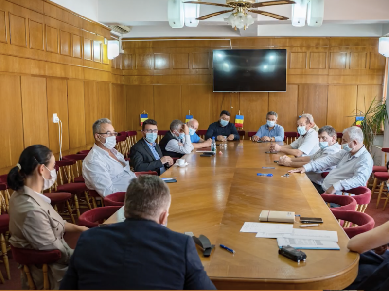 zonă metropolitană în jurul mediașului - primarii din nordul județului, la discuții cu edilul roman