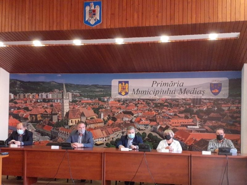 mediaşul a primit vizita unei delegaţii din oraşul olandez de fryske marren - cele două municipii sunt înfrăţite