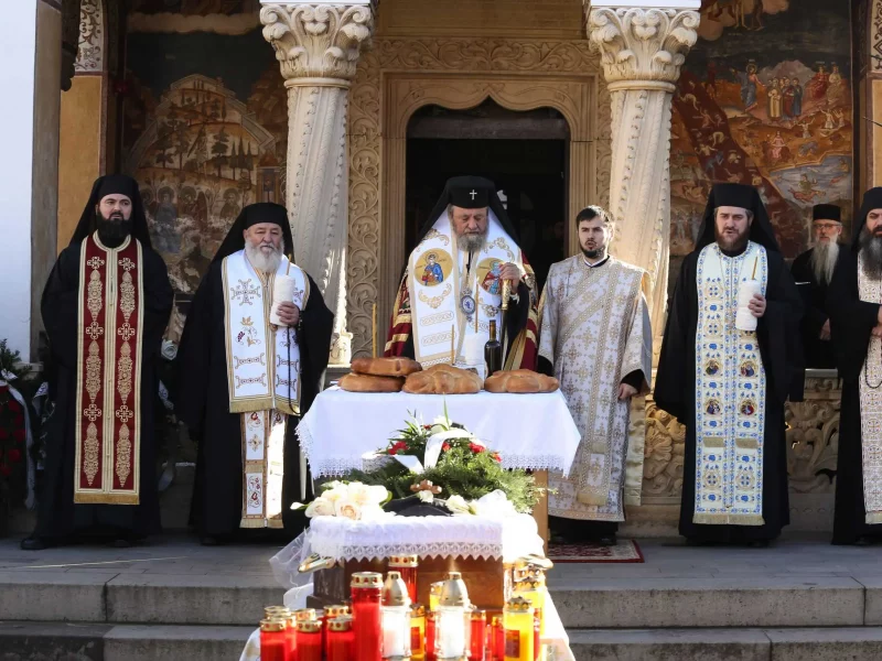 fostul exarh al mănăstirilor din arhiepiscopia sibiului, înmormântat la sâmbăta de sus