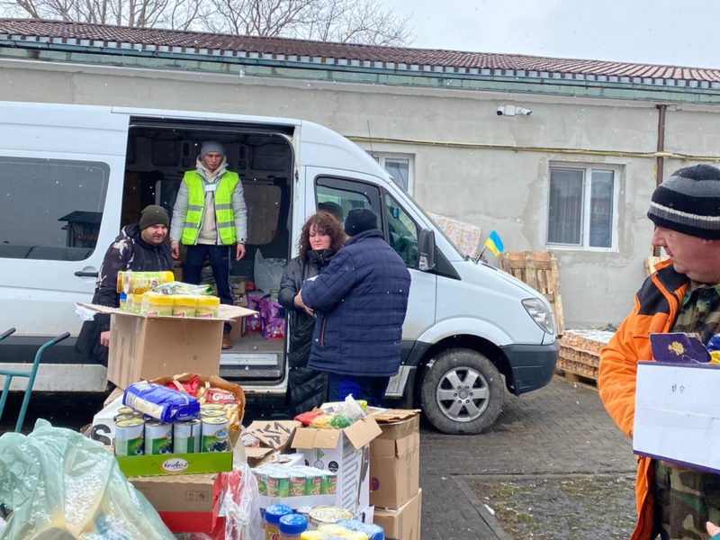 donațiile medieșenilor au ajuns la persoanele refugiate din ucraina