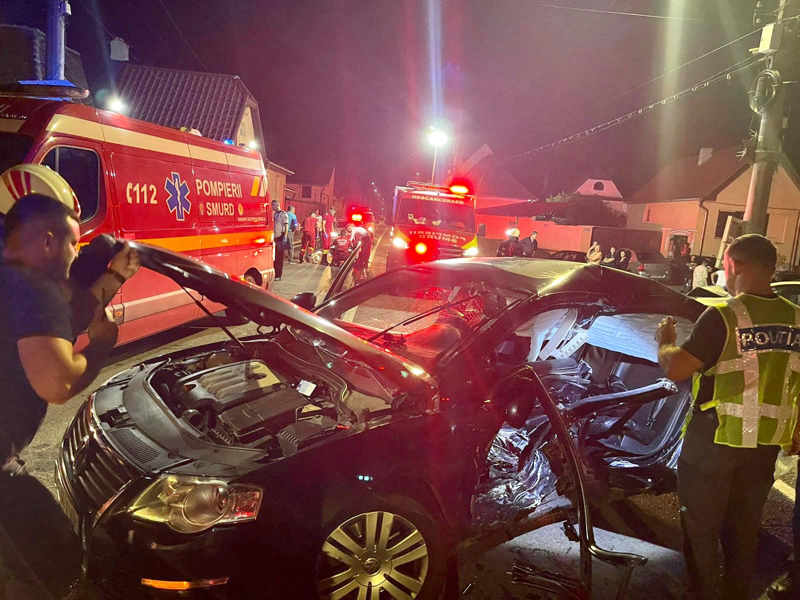 Accident cu victime la Cristian din cauza unui șofer băut și drogat - A fugit de poliție 3 accident cu victime la cristian din cauza unui șofer băut și drogat - a fugit de poliție