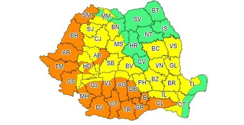 Sfârșit de lună cu temperaturi ridicate - Cod galben de caniculă la nivelul județului Sibiu 3 sfârșit de lună cu temperaturi ridicate - cod galben de caniculă la nivelul județului sibiu
