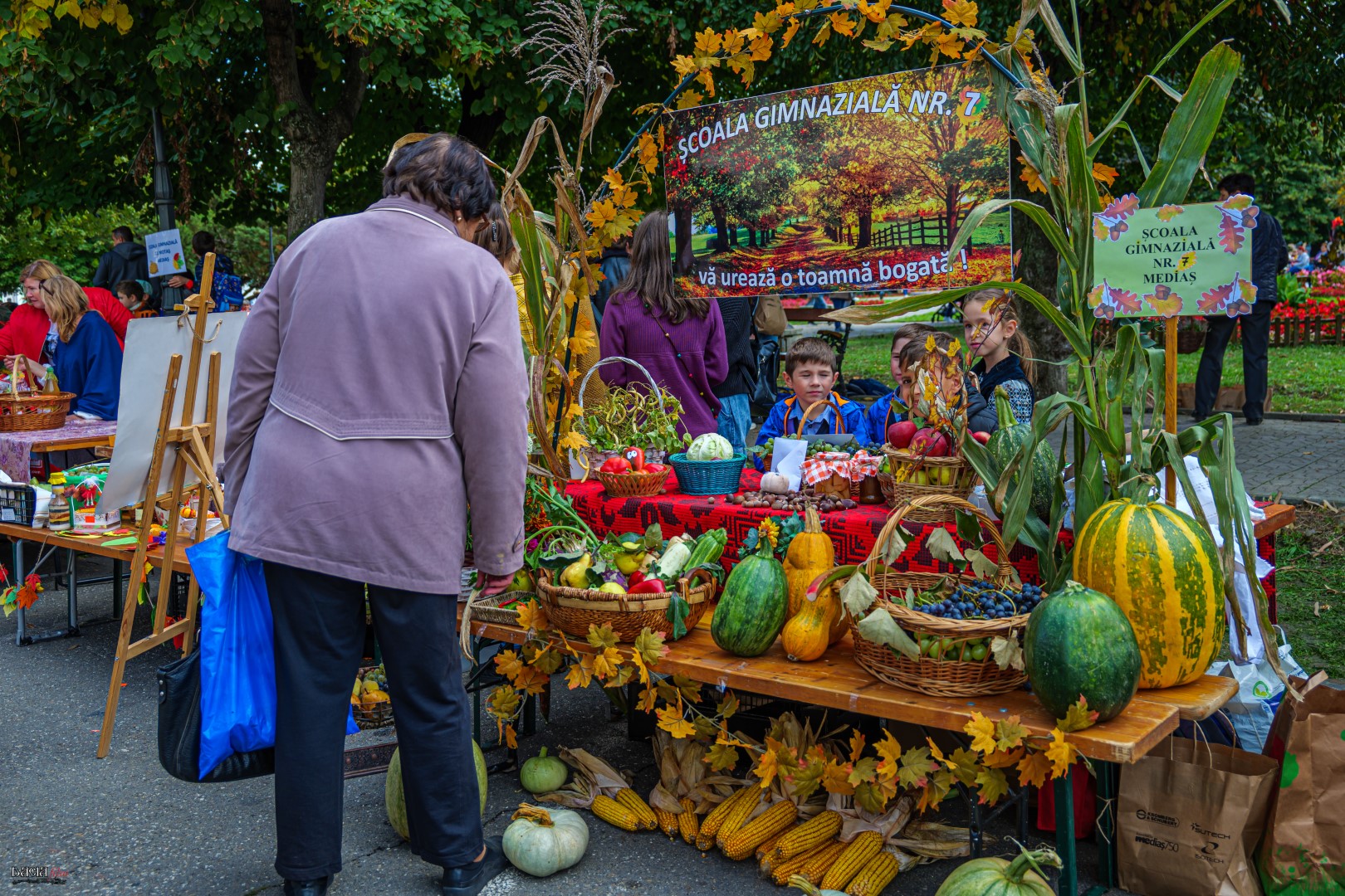 foto peste 2.000 de persoane prezente la ziua recoltei de la mediaș