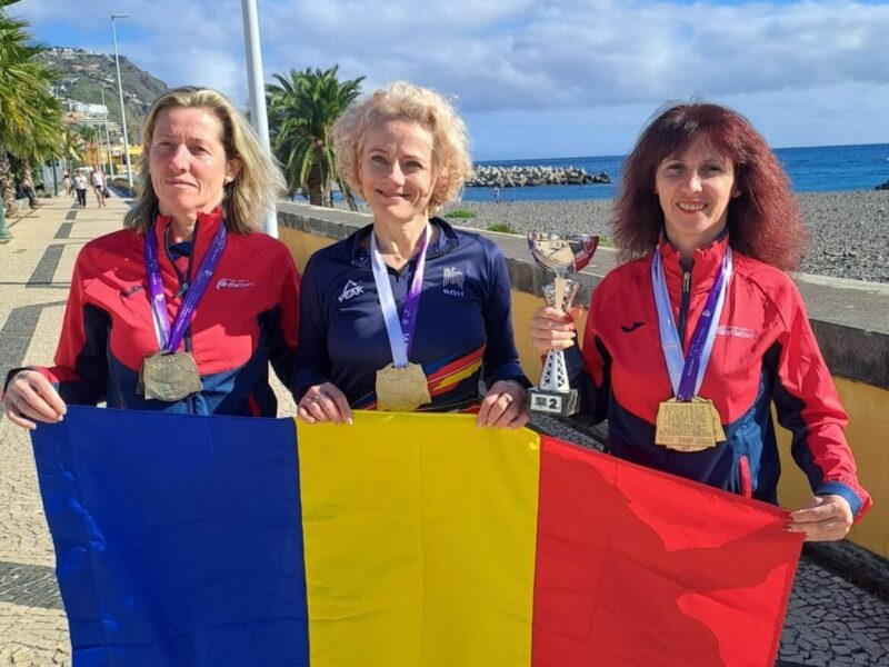 Maria Herman, aur cu echipa la Campionatul European de Maraton din Madeira