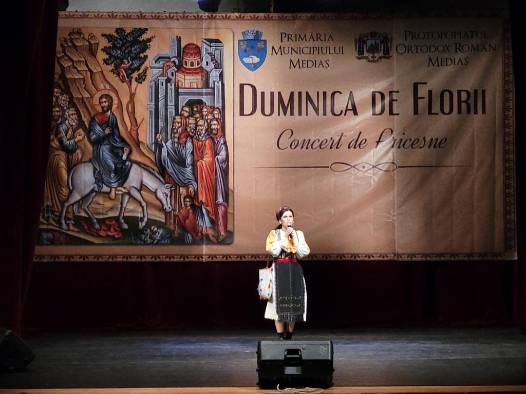 Veta Biriș, Costel Popa și Luminița Dejan au încântat publicul din Mediaș cu cântece religioase în Duminica de Florii 3 veta biriș, costel popa și luminița dejan au încântat publicul din mediaș cu cântece religioase în duminica de florii