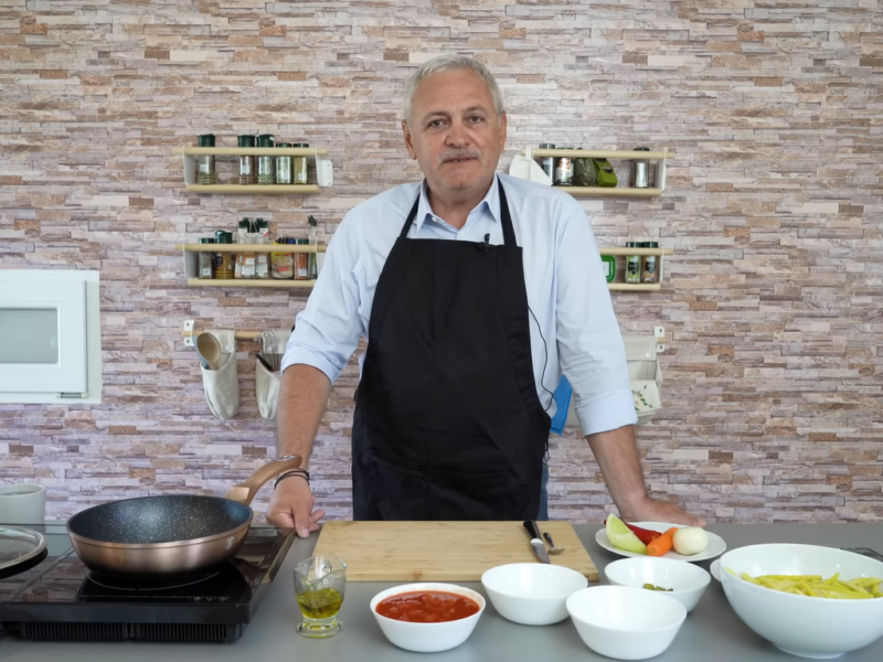 liviu dragnea s-a reprofilat - a lansat o emisiunea culinară pe youtube
